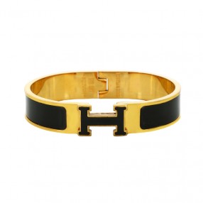 Bracelet Hermès Clic H Noir