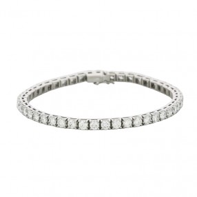 Bracelet Ligne Tennis en Or...