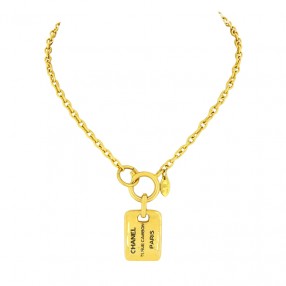 Collier Chanel Ras de Cou...