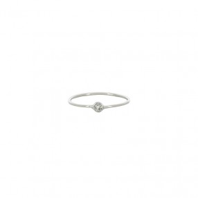 Bague Fil en Or et Diamant