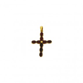 Pendentif Croix Vintage en...