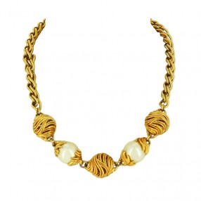 Collier Centre Lanvin Vintage