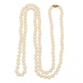 Collier Long en Perles de...