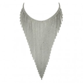 Collier Plastron en Strass