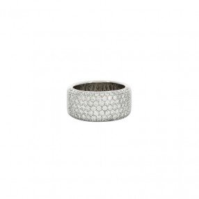 Bague Ruban en Or et Diamants