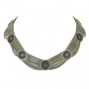 Collier Multi Rangs en Argent