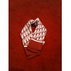 Foulard Dior logo bordeaux