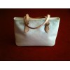 Sac Louis Vuitton en cuir vernis monogram blanc