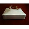 Sac Louis Vuitton en cuir vernis monogram blanc