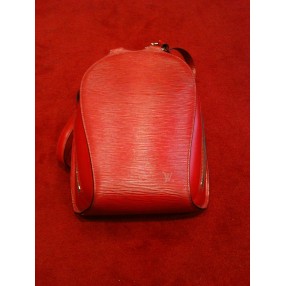 Louis Vuitton 85/34 Rojo Epi Cuero Ceinture Cinturón Hebilla de plata  95lk412s en venta en 1stDibs