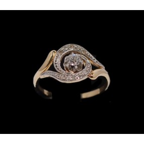 Bague outlet tourbillon ancienne