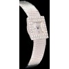 Montre bijou en or blanc et diamants