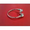 Bracelet Hermès Double Tête de cheval en argent