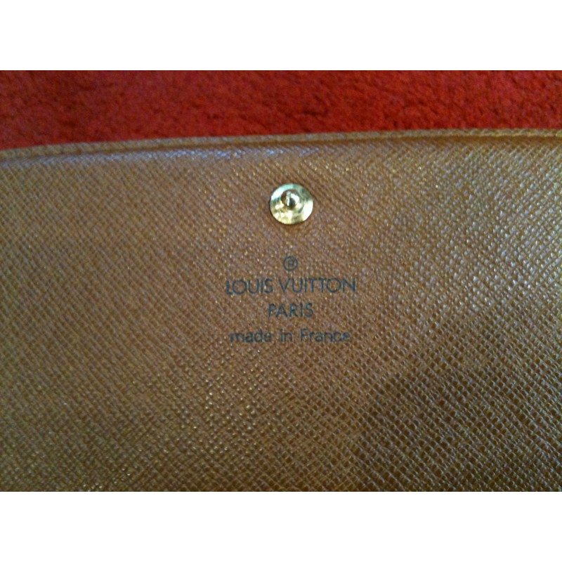 Portefeuille Louis Vuitton Marie en toile monogram
