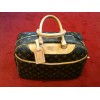 Sac Louis Vuitton Bowling Vanity en toile monogram