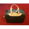 Sac Louis Vuitton Bowling Vanity en toile monogram