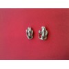 Boucles d'oreilles Hermès en argent