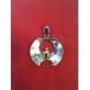 Pendentif en argent et or