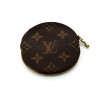 Porte monnaie Louis Vuitton Rond en toile monogram