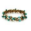 Bracelet perles et turquoises