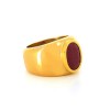 Bague pierre rouge