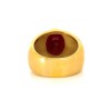 Bague pierre rouge