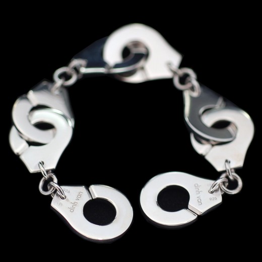 Menottes dinh van R12 cord bracelet - silver - dinh van | dinh van