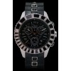 Montre Dior " Christal " Chrono Diamants Cristaux Noirs