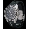 Montre Dior " Christal " Chrono Diamants Cristaux Noirs