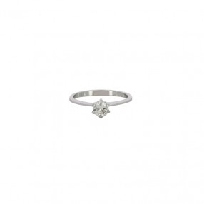 Bague Solitaire Vintage en...